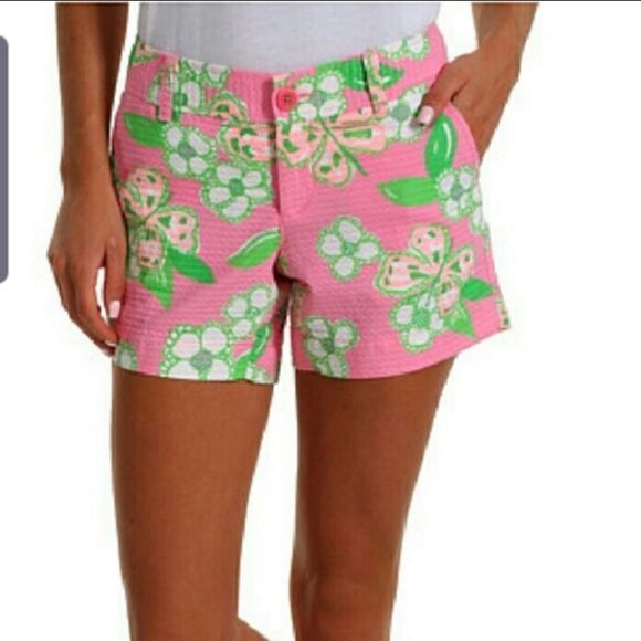 Lilly Pulitzer Pants - Lilly Pulitzer pretty pink tootie Callahan shorts